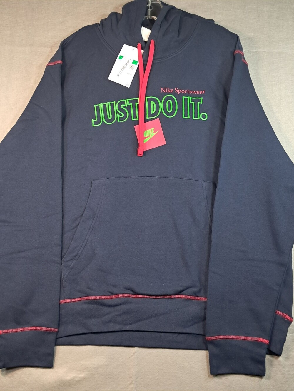 Nike Sportswear JDI Just Do It Hoodie Men's XL Obsidian Navy DD6223-451 NWT